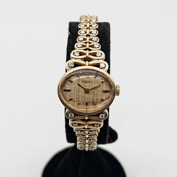 Rolex Accessories - Vintage Rolex Italy Stamped Diamond 1.4CT++ Watch Working!!